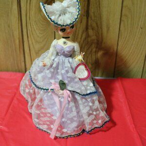 Vintage Bradley Big Eyes Boudoir Doll
